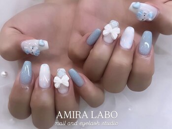 【 持ち込みキャラ風ネイル 】