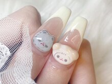 ベティネイル アイラッシュ(Betty Nail)/ポメラニアンもち 3D親指ネイル