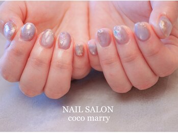 ネイルサロン ココマリー(coco marry)の写真/【フィルインで自爪を育てながら美しく♪】爪のお悩みお任せ下さい◎角質・巻爪ケア等も各種対応★丁寧ケア