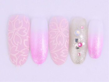 フォア ネイル(FOI NAIL)/桜ネイル