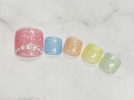 定額デザインフットジェル￥8800