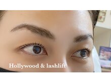 ルコプラスアイラッシュ(ruko+eyelash)/ハリウッドブロウリフト