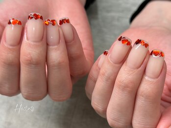 エクラス 銀座(Heclats)/フレンチ/ハート/ホロネイル