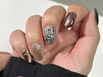 nail salon K＆【ネイルサロンケーアンド】の写真/日常にもフォーマルにも◎上品で個性を出す定額ネイルをご用意★丁寧な技術とリーズナブルな価格が魅力！