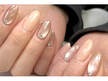 カルフール リル 草加駅西口店(Carrefour lir)/ワンカラー×マグネット＋パーツ