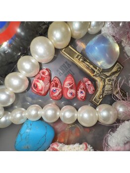 チャーレム ネイル(charlem nail)/目 &nbsp;肉　血　♪