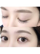 She's lash 渋谷店【パリジェンヌ/まつげパーマ/マツエク/眉毛/アイブロウ/パリエク】/マツエク120本