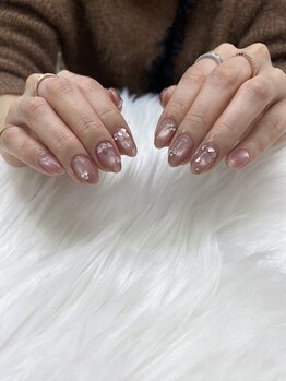 ハートホロネイル