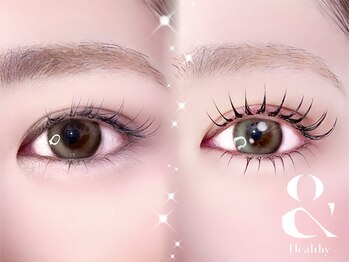 アンドエイチアイラッシュ 立川(&H eyelash)/アンドヘルシー×下パーマ