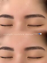 アイモア 一宮店(eye mor.)/ストレート眉