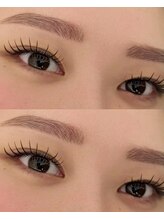 ディッシュビューティー(dish beauty)/ブリスラップx眉WAXスタイリング