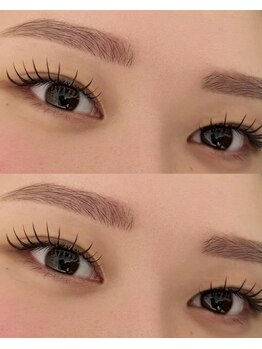 ディッシュビューティー(dish beauty)/ブリスラップx眉WAXスタイリング