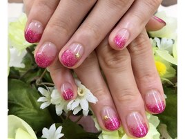 華やかピンクラメグラ♪