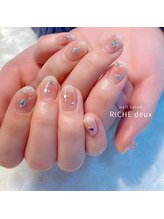 リッシュ ドゥ(RICHE deux)/キラキラうるうるオーロラチーク