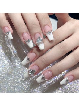 クイーンズビューティーサロン 新宿本店(Queen's beauty salon)/チップ長さだしやり放題