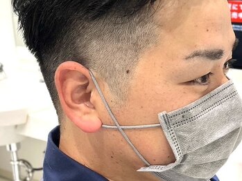 ディアーエー(Dear.A)の写真/メンズにおすすめ！最新脱毛器使用で痛みも少なく清潔感のあるツルスベ肌に♪面倒なヒゲ剃りから解放★