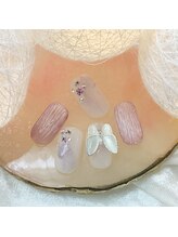 ベリー(berry)/定額¥7500 バカラと蝶々パーツ