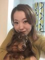 アロマボディアンドフェイシャルサロン ラ ヴィ アン ローズ&nbsp;愛犬がいます♪14歳のミニチュアダックスの女の子です♪