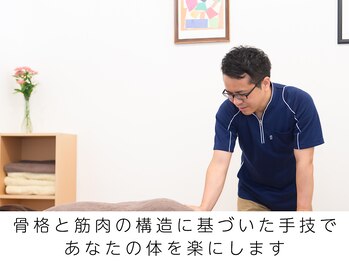田端整体院/体の構造に基づいた手技