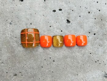 オレンジチェック