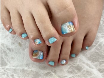 サンネイルズ(sun nails)/4本アート