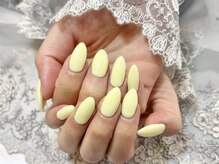カヤビューティー 六本木(KAYA.beauty)/黄色ワンカラーネイル♪