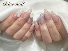 リノ ネイル(Rino nail)/バラ　80336