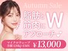 【10月限定★小顔美人へ】マイクロリフト全顔120kj＋EMS