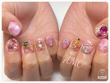 アモ ラブネイルズ(AMO Love nails)/ゆめかわセーラームーンネイル