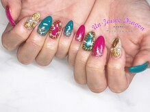 アン ジョーヌドラゴ/【自爪ネイル】カラフルネイル