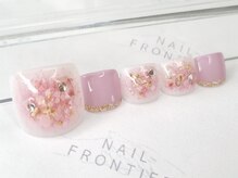 ネイルフロンティア 吉祥寺(NAIL FRONTIER)/桜チークフット8980円※ハンド可