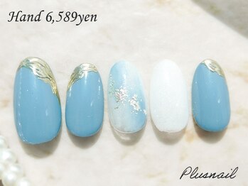 プラスネイル 北千住東口店(PLUS NAIL)/【2407】定額6,589円くすみ
