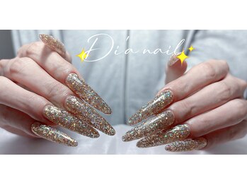 ディアネイルサロン 池袋(Di’a)/ラメ/ワンカラ/長さだし/一枚MAX