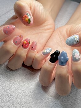 ローレル(Laurel)/ハイビスカスネイル