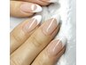 【ハンド】フレンチネイル　￥7700→￥6600  