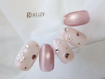 トレンド♪マグ×お花ネイル