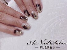 エーネイルサロン プラーカ本店(A-Nail Salon)/マーブルnuance