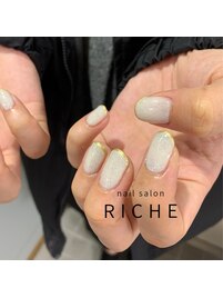ホワイトベースの細フレンチ