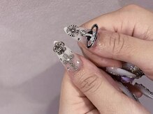 ダークハニー 原宿店(Dark Honey)/Y2Kメタルパーツネイル