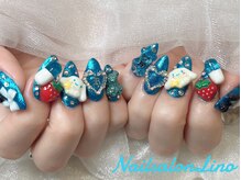 リノ(Lino)/10本パーツストーン付け放題