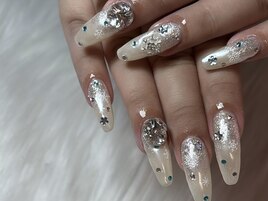 冬ネイル/ワンホン/キラキラ