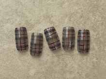 アイビー(Aivy)/チェックネイル