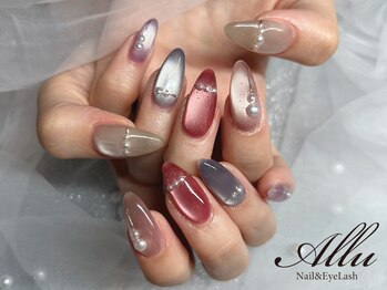 アリュー(Allu)/持ち込みデザイン90分放題 ¥7800