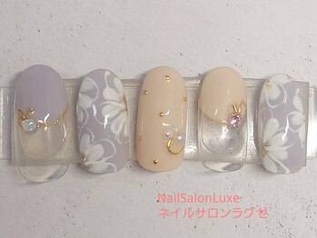ネイル サロン ラグゼ(Nail Salon Luxe)/チェック　ツィード