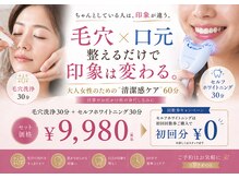 ルナ クレッシェンテ(Luna crescente)の雰囲気（毛穴洗浄30分×セルフホワイトニング30分の人気のセットメニュー）