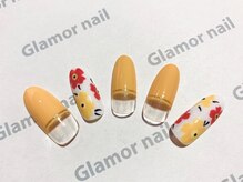 グラマーネイル(Glamor nail)/フラット×マリメッコ