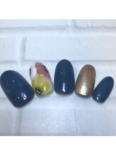 ネイルサロン マリブ(Maribu)/ハンド　アート2本　フラワー