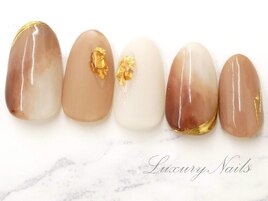 ベージュ＊マットNail