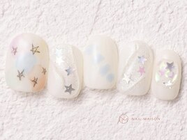 カラフルぷっくり星ホロ¥10550