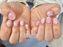 スノーフレーク(Snowflake)/定額デザイン☆カラーチェンジ